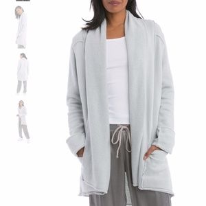 NWT Hard Tail SLOUCHY Cardigan Dove / Grey XS $175 FREE SHIP!